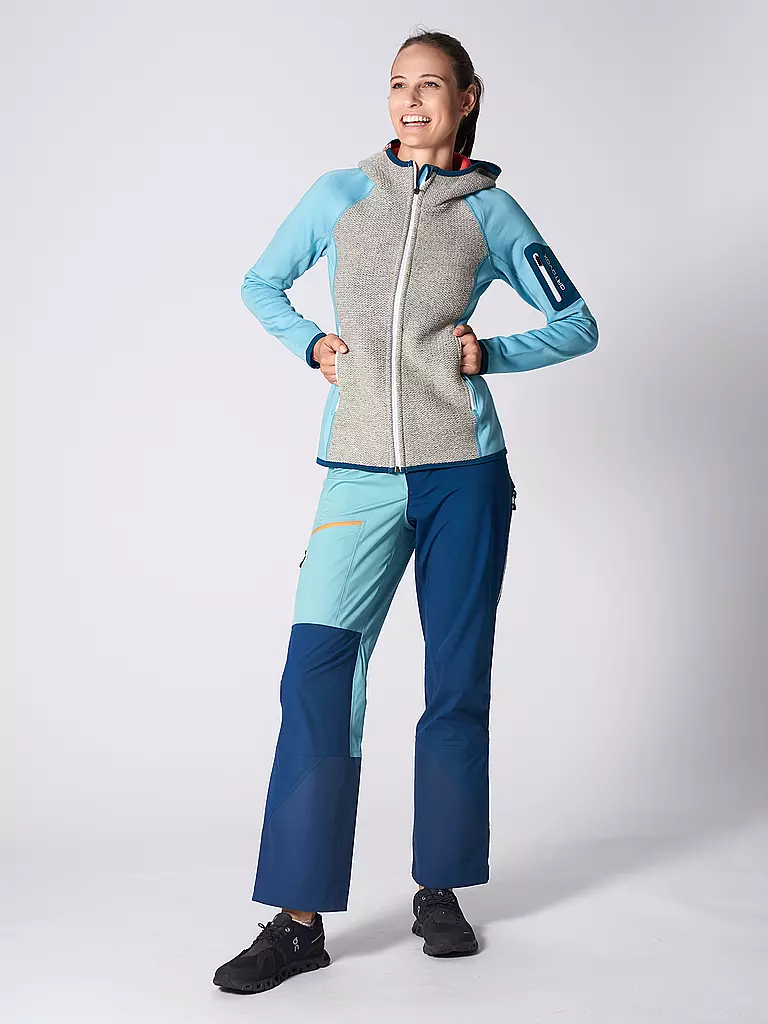 Fleece plus classic sales knit hoody w
